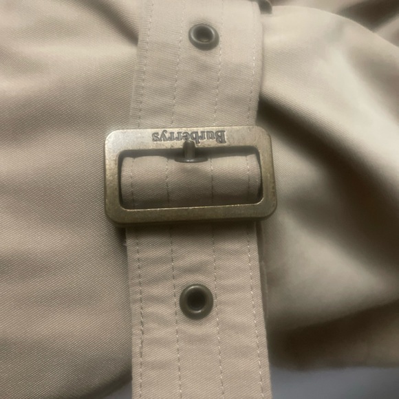 Burberry Prorsum Khaki Cotton Double Breast Trench Coat Wool Liner 42R 52" Chest - Picture 15 of 16